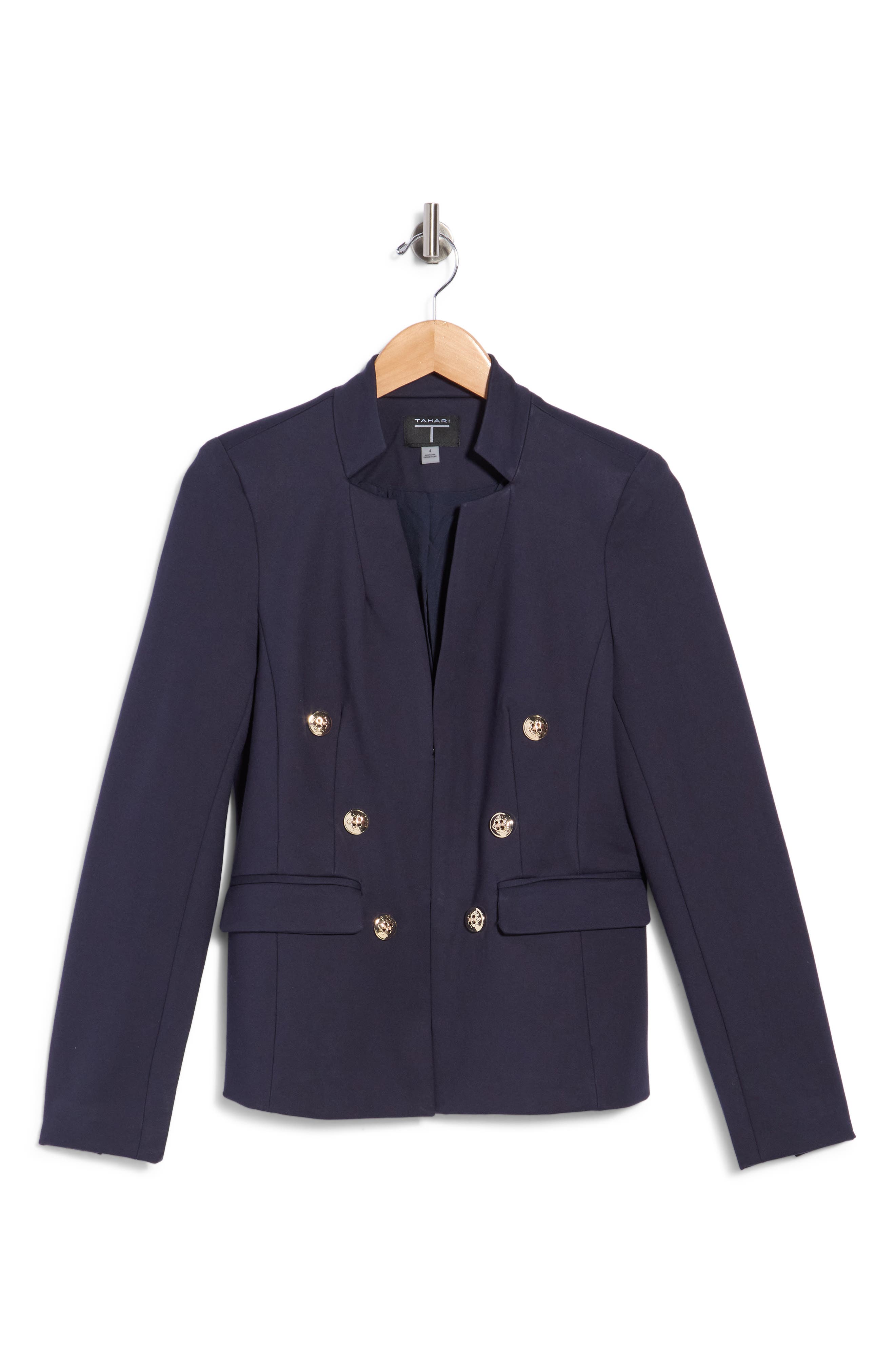 Double Breasted Ponte Jacket