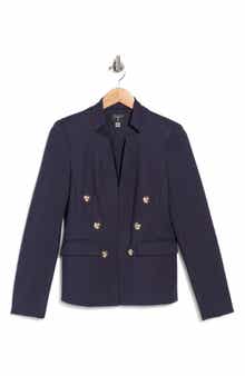 Double Breasted Ponte Jacket