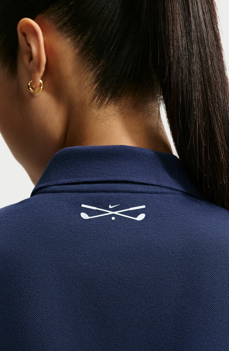Nike Dri-FIT Polo Golf Dress, Alternate, color, Midnight Navy/Sail