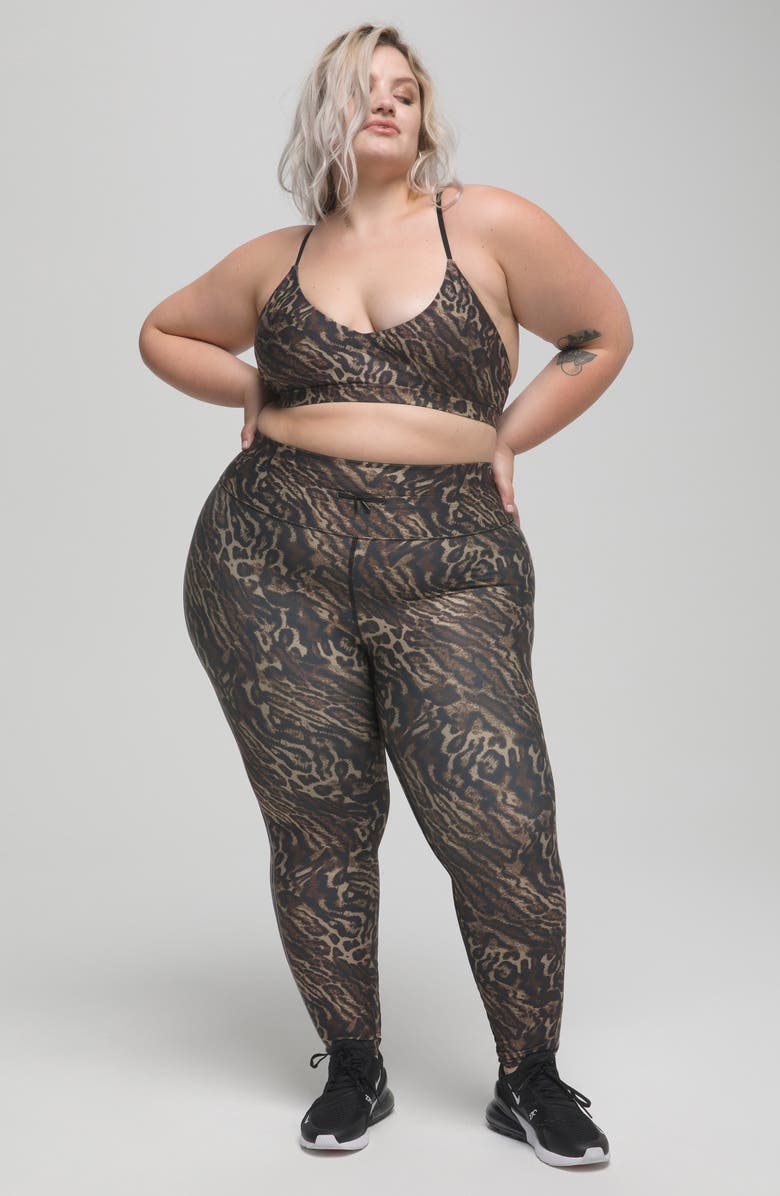 Good American Slim Racerback Bra, Alternate, color, 