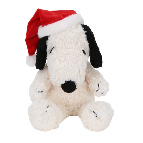 Lambs & Ivy Snoopy Peanuts Holiday Christmas Plush Stuffed Animal Toy Plushie In Multi