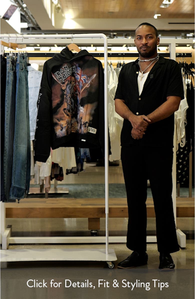 Iron Maiden Steed Graphic Hoodie, sales video thumbnail