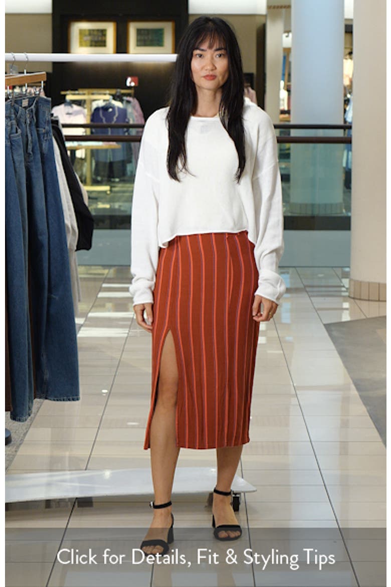 Leta Knit Long Sleeve Crop Top video