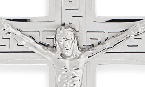 American Exchange Cross Necklace In Silver