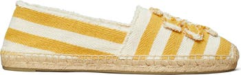 Fray Stripe Espadrille Flat