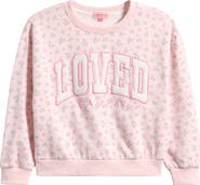 HAPPY CAMP3R Kids' Forever Loved Crewneck Sweatshirt