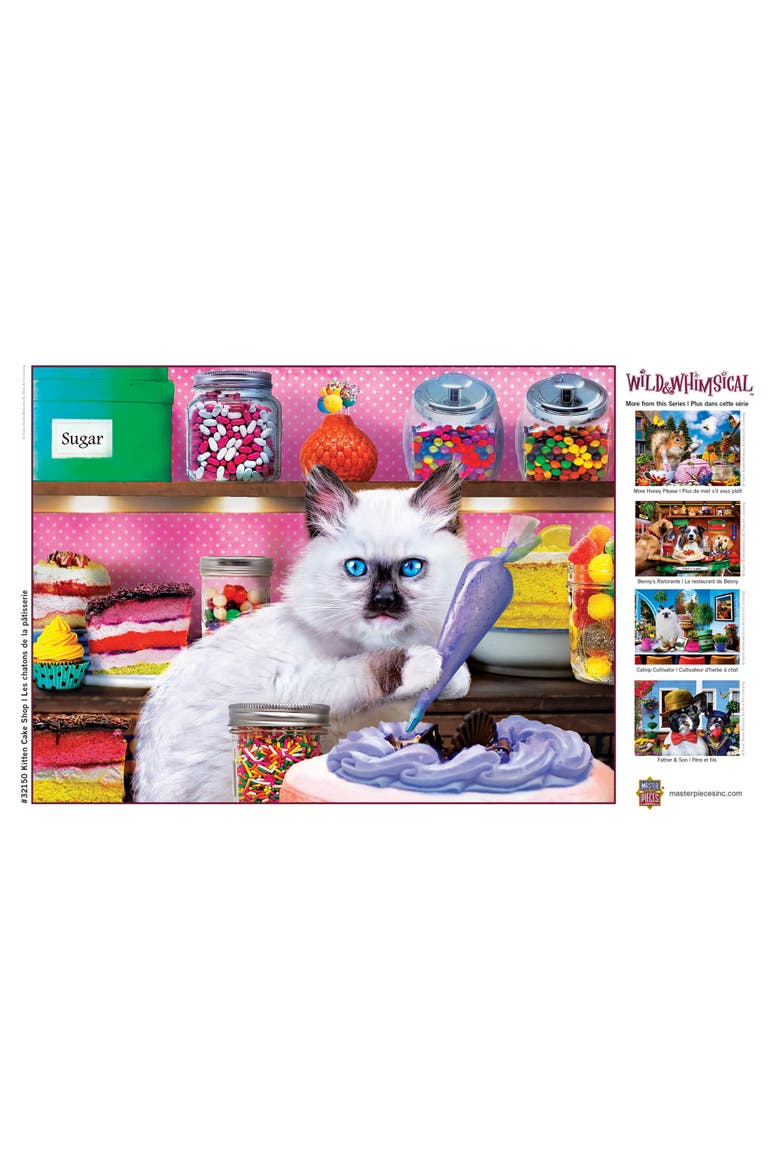 Kitten Cake Shop 300 Piece Jigsaw Puzzle, Alternate, color, Multicolor