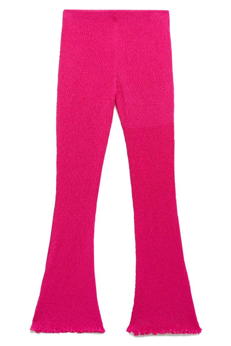 Braided Knit Flare Pants, Alternate, color, FUCHSIA
