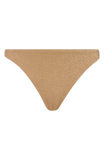 Vitamin A ® California High Leg Bikini Bottoms In Golden Glow