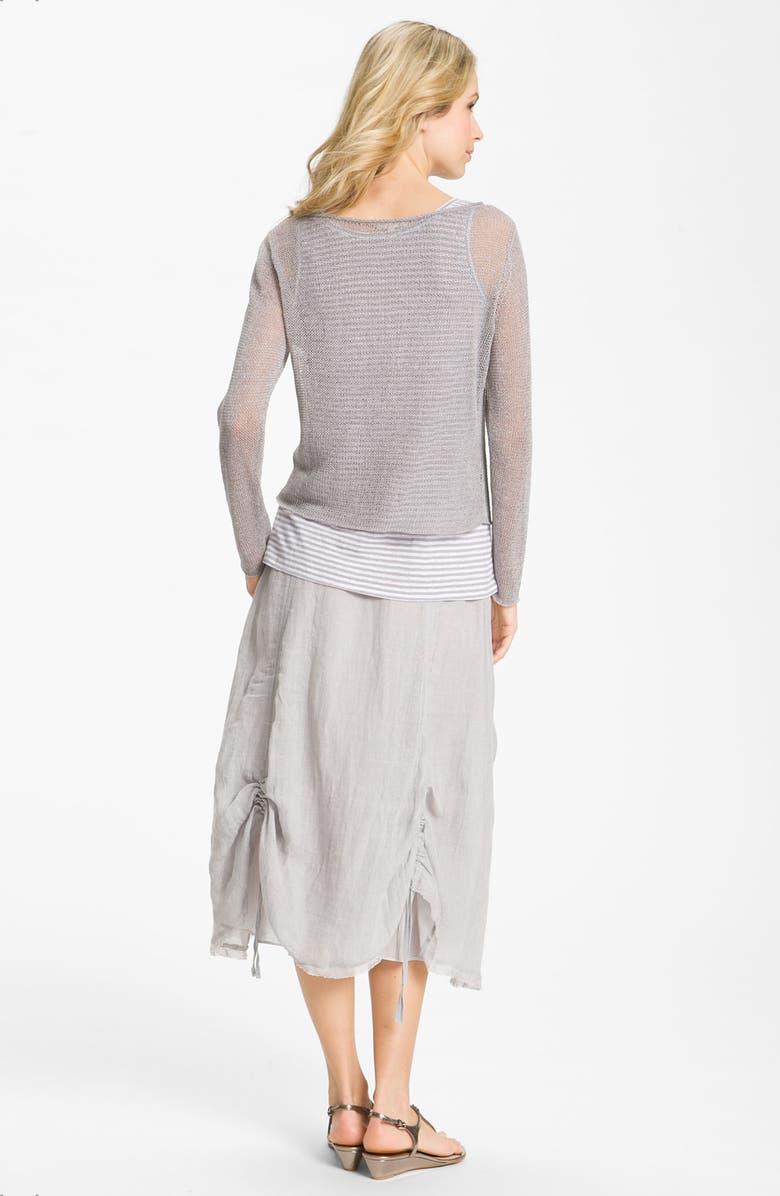 Eileen Fisher Linen Skirt, Alternate, color,