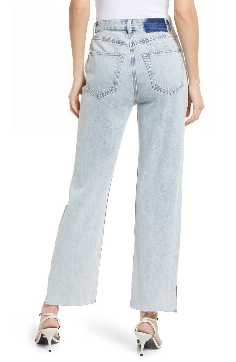Ksubi Brooklyn Jean Muse Split Straight Leg Jeans, Alternate, color, 