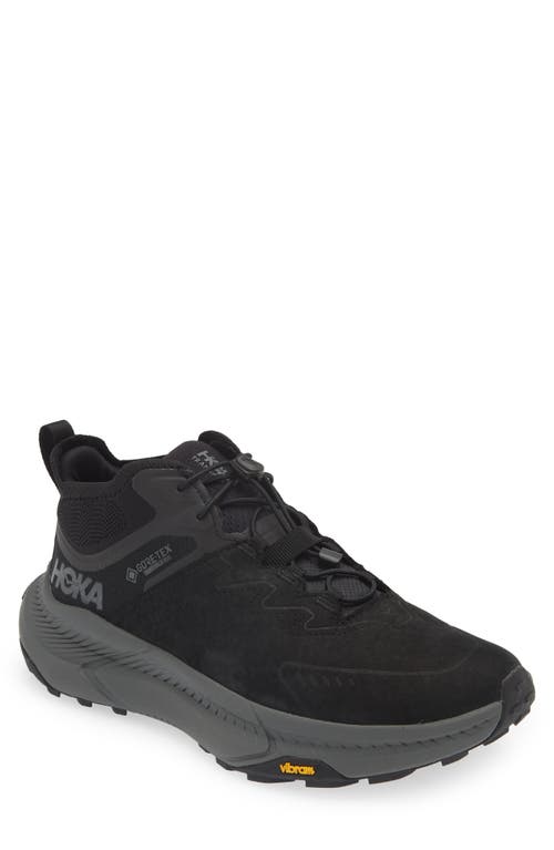 Hoka Transport Chukka Gore-tex® Waterproof Running Shoe In Black
