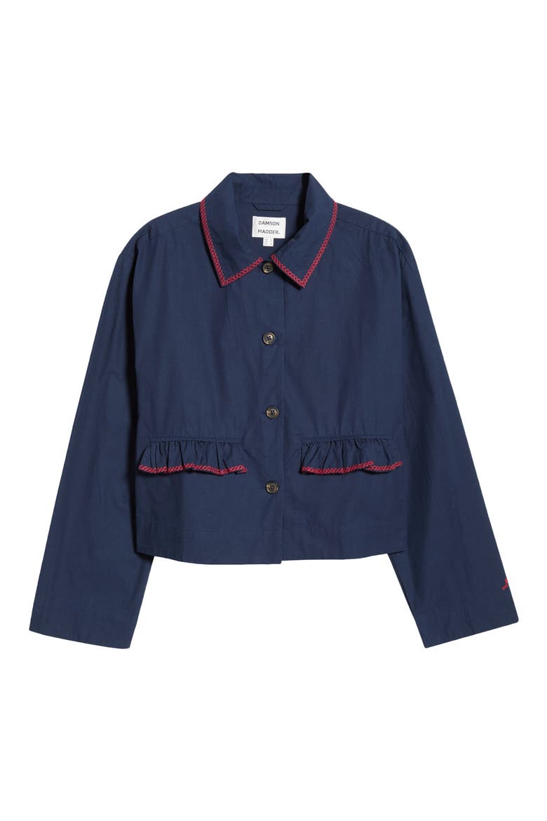 Lykke Button-Up Shirt, Alternate, color, NAVY