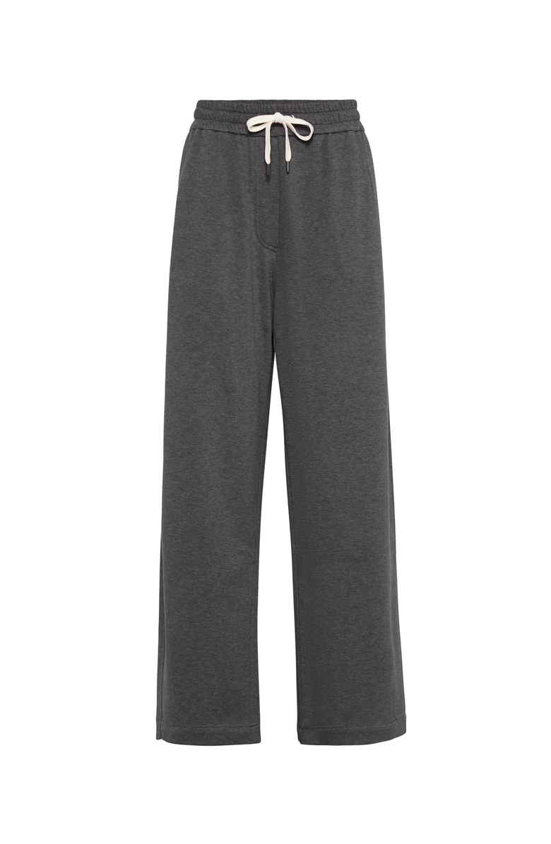 Brunello Cucinelli Pique Track trousers, Main, color, 