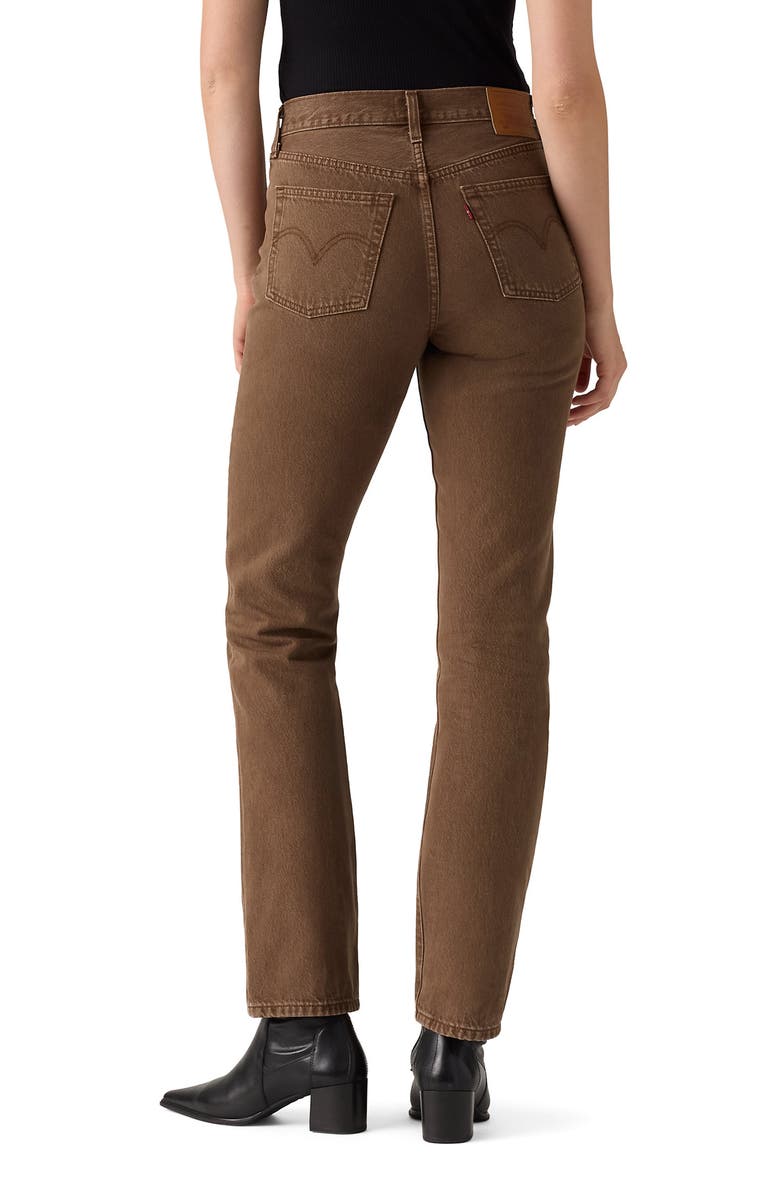 Levi's 501<sup>®</sup> High Waist Straight Leg Jeans, Alternate, color, Lariat Luck