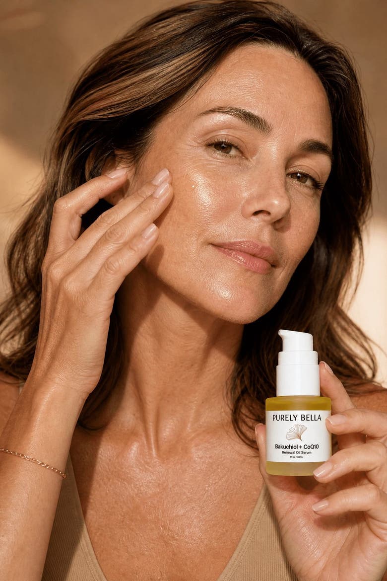 Bakuchiol + CoQ10 Renewal Oil Serum, Alternate, color, Yellow