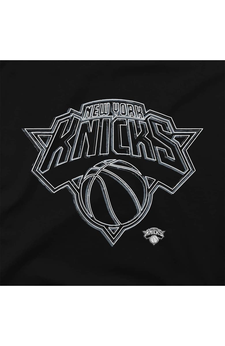 Stadium Essentials Men
s Stadium Essentials Black New York Knicks Mono Element T-Shirt, Alternate, color, Black