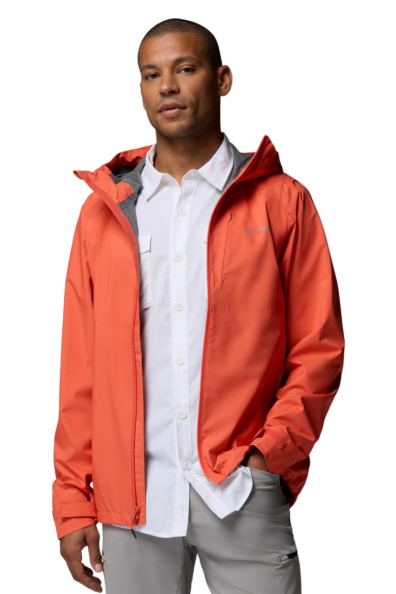 Trailborne Omni-Tech Waterproof Jacket, Alternate, color, ZING