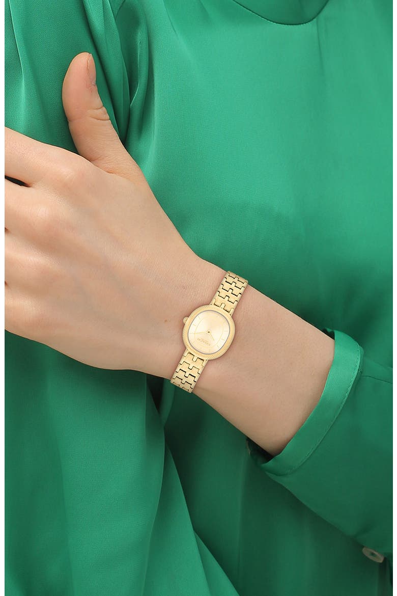 Harlow Bracelet Watch, 23.8 mm x 26 mm, Alternate, color, GOLD