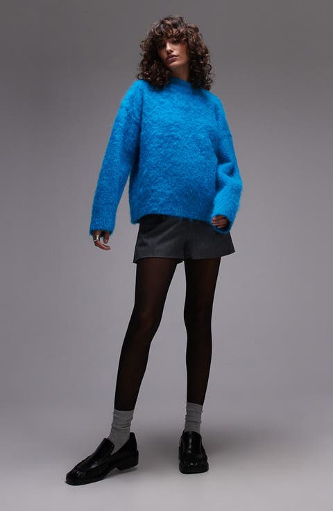 Relaxed Fit Fluffy Sweater