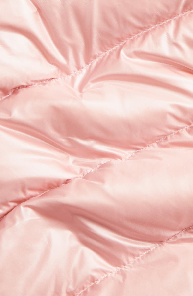 Ralph Lauren 650 Fill Power Down Jacket with Removable Hood, Alternate, color, Pink