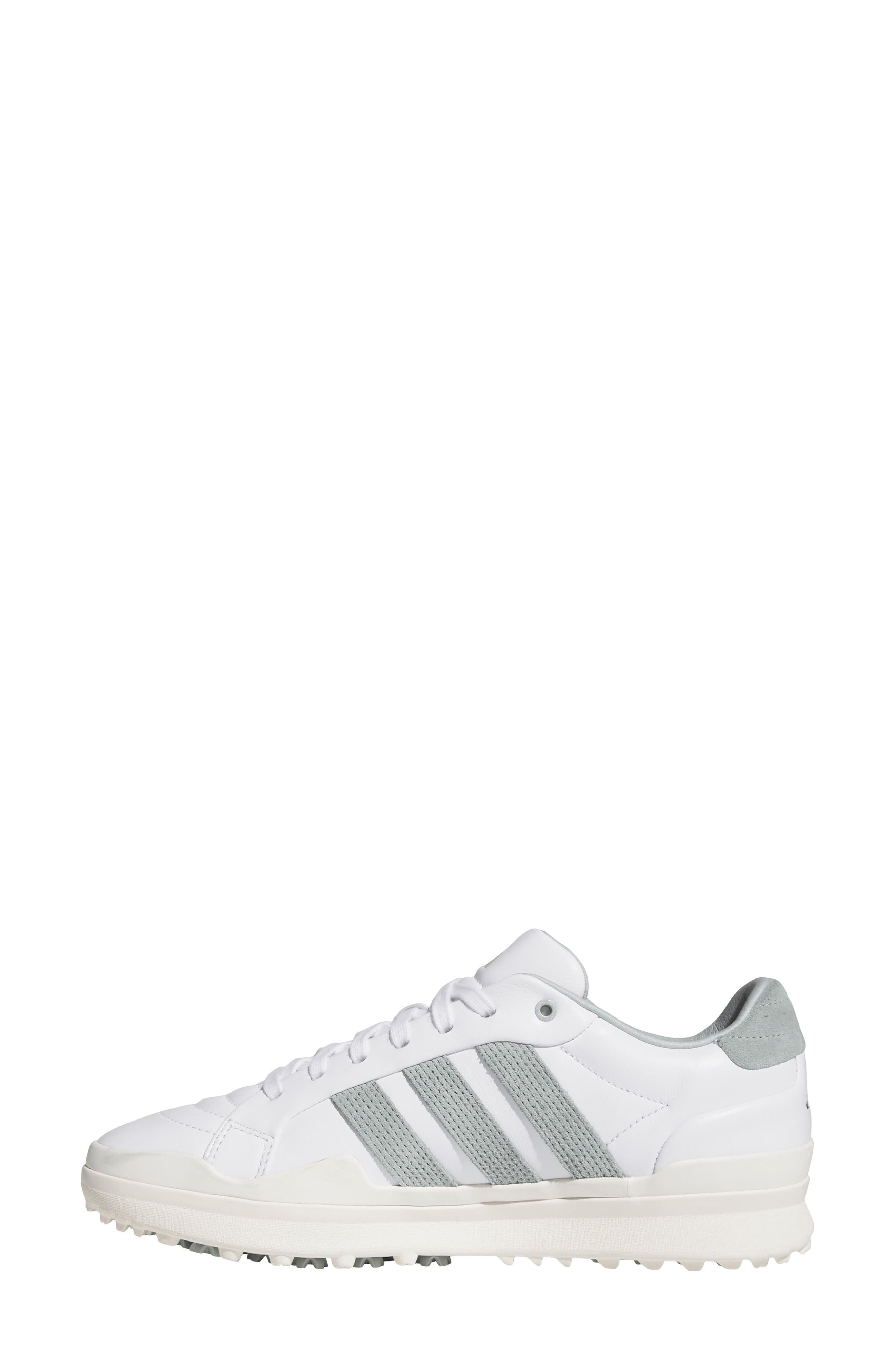 adidas Retrocross Spikeless Golf Shoe, Alternate, color, White/ Wonder Sage/ Off White