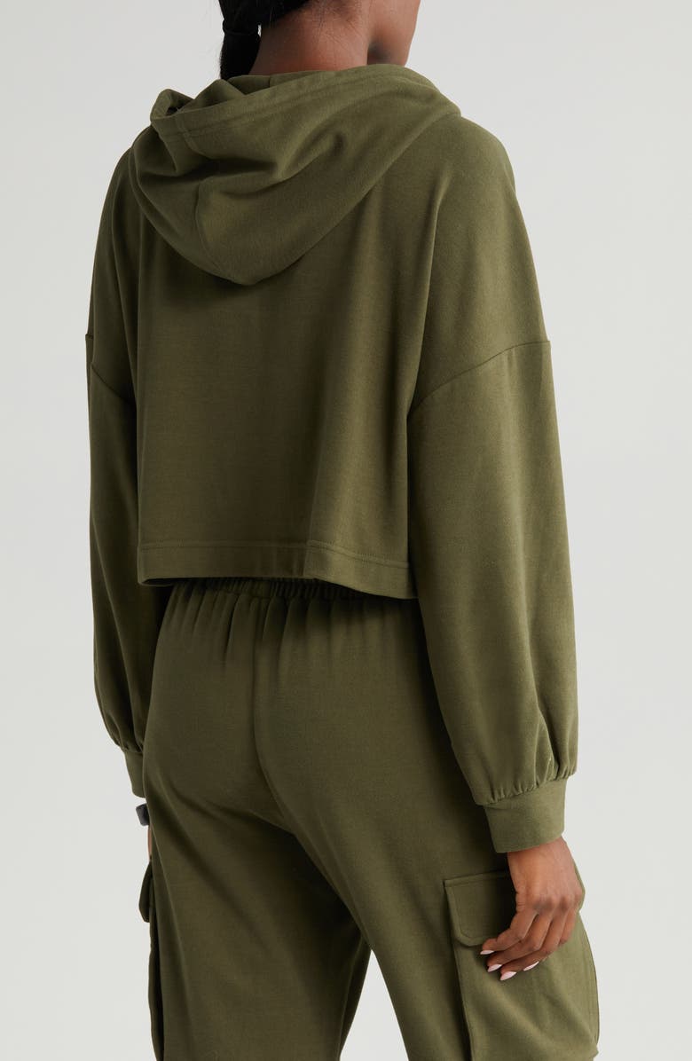 Zella Utility Zip Hoodie, Alternate, color,