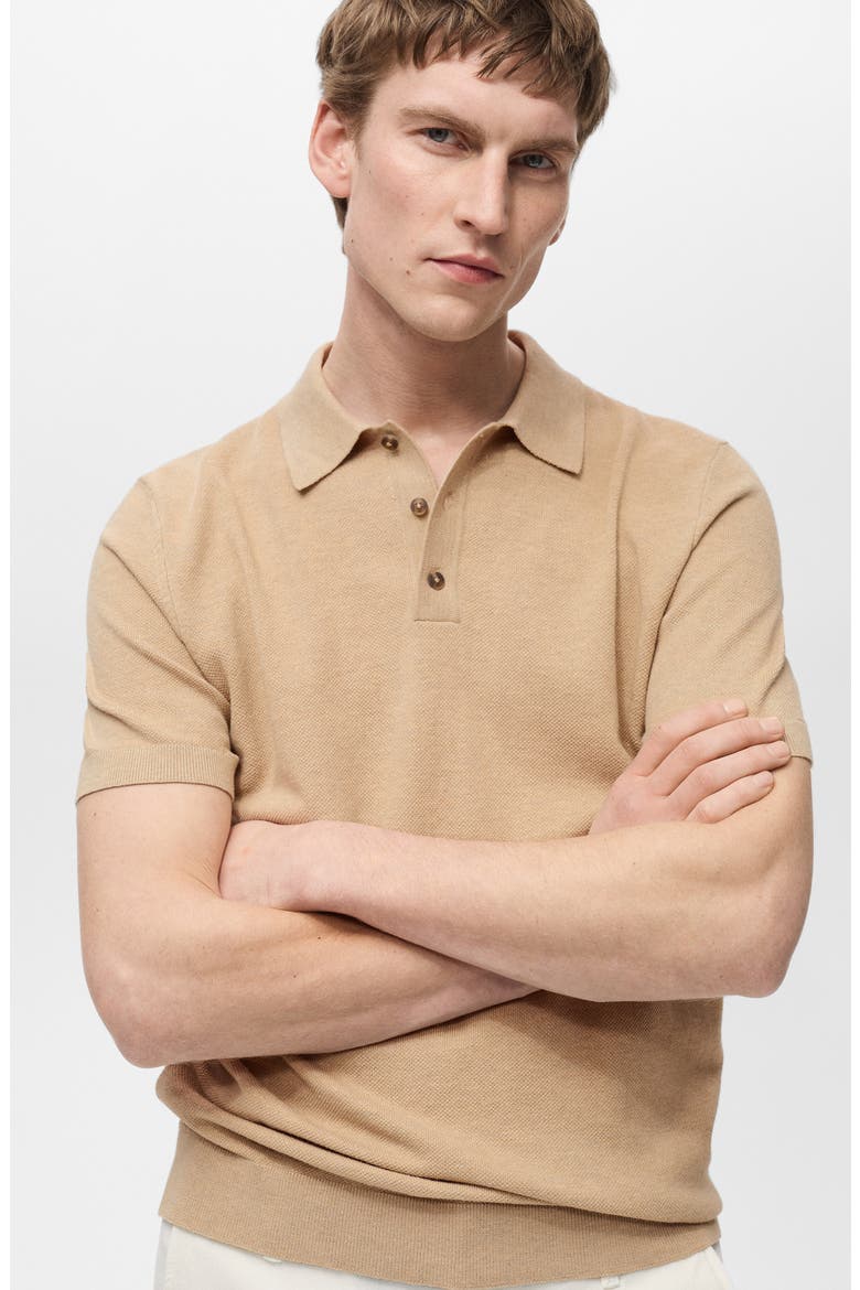 Slim Fit Polo, Alternate, color, BEIGE