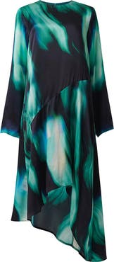 Leem Printed Paneled Dress