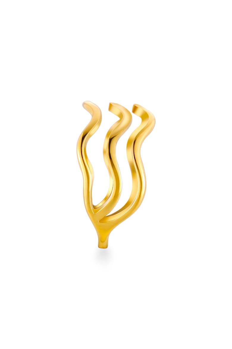 Ocean Ring, Alternate, color, Gold