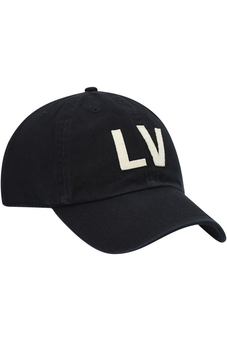 Women's '47 Black Las Vegas Raiders Finley Clean Up Adjustable Hat, Alternate, color, Black