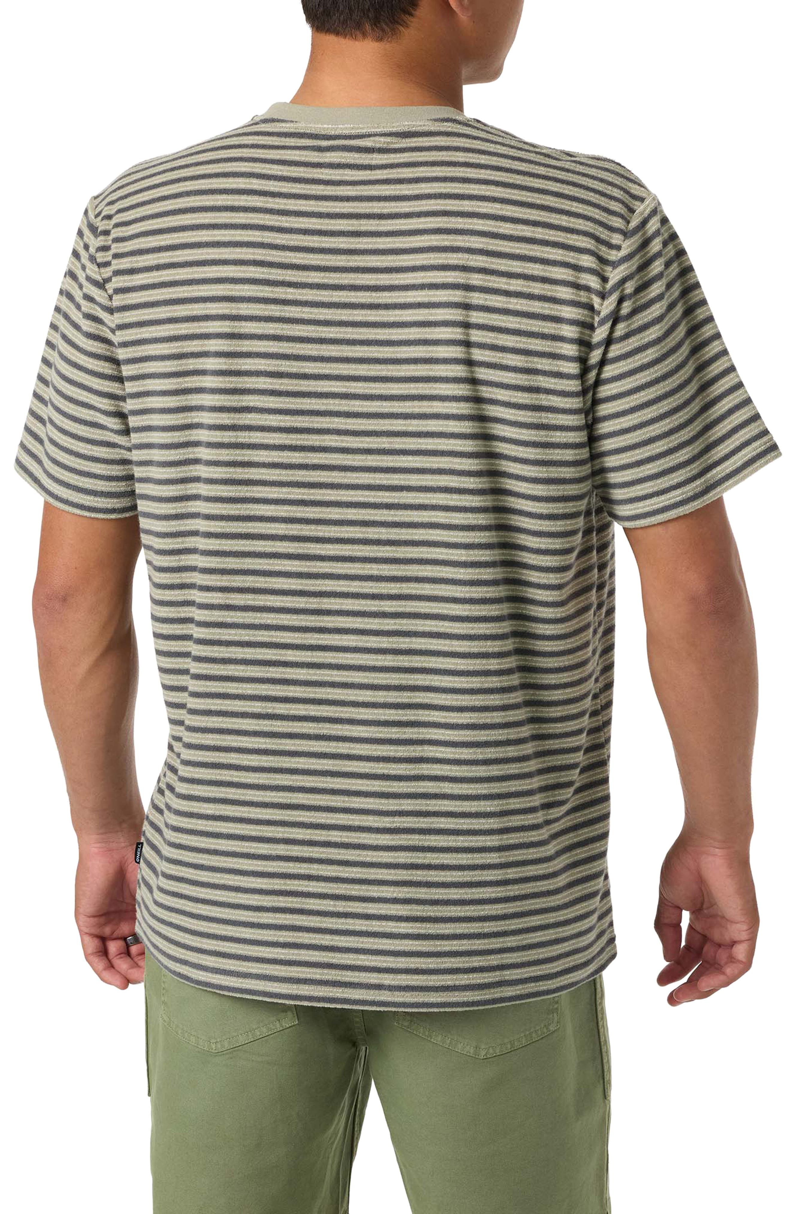 Frontiers Stripe Terry Cloth T-Shirt - image 2