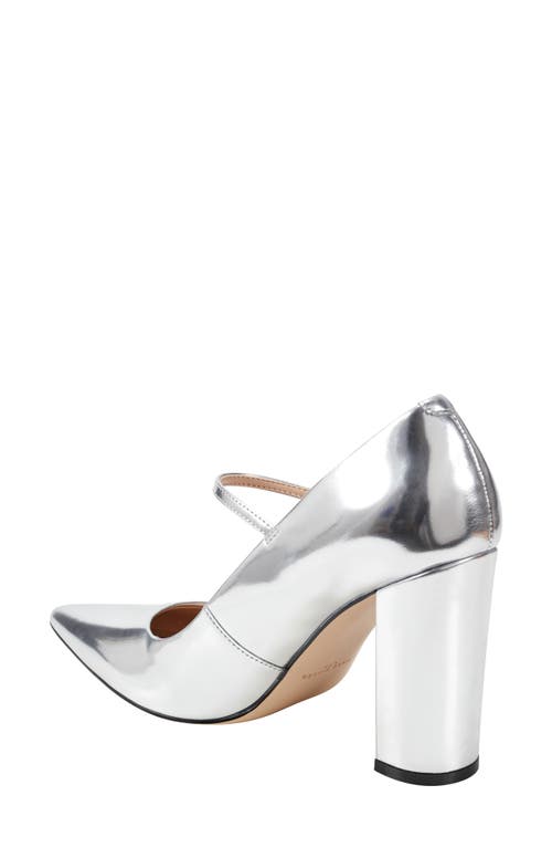 Marc Fisher Ltd Artie Pointed Toe Pump In Silver
