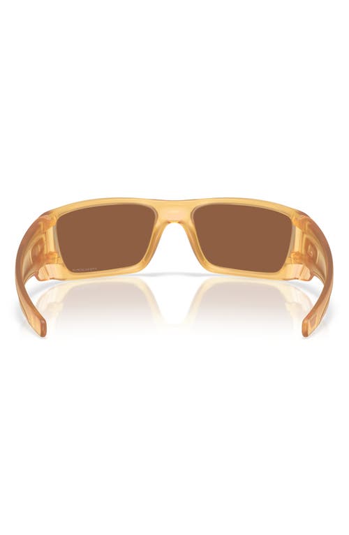 Oakley Oo9096 Matte Transparent Light Curry Sunglasses In Dark Grey