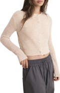 MANGO Crop Cardigan