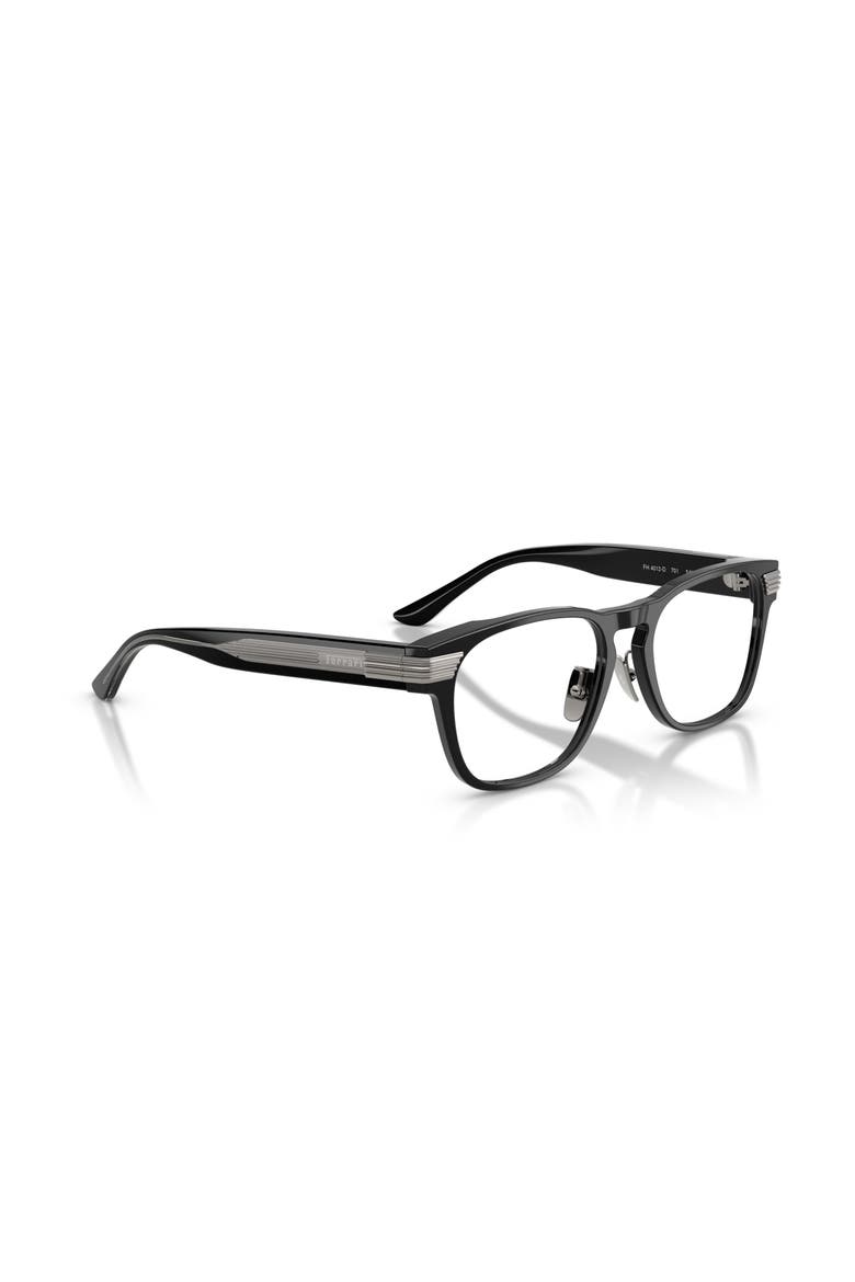 54mm Rectangle optical glasses, Alternate, color, Black