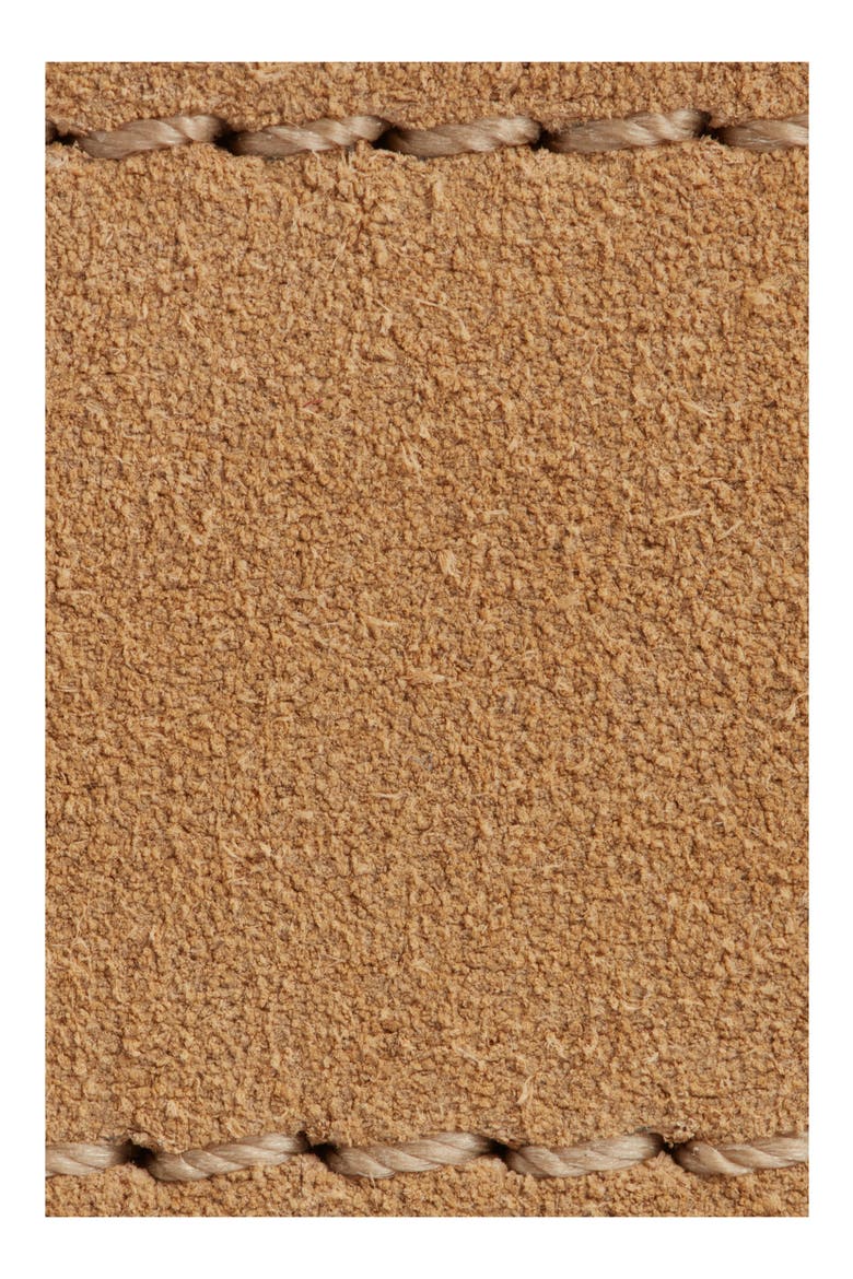 The Square Buckle Leather Belt, Alternate, color, LIGHT CAMEL