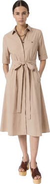 GERARD DAREL Rana Midi Shirt Dress