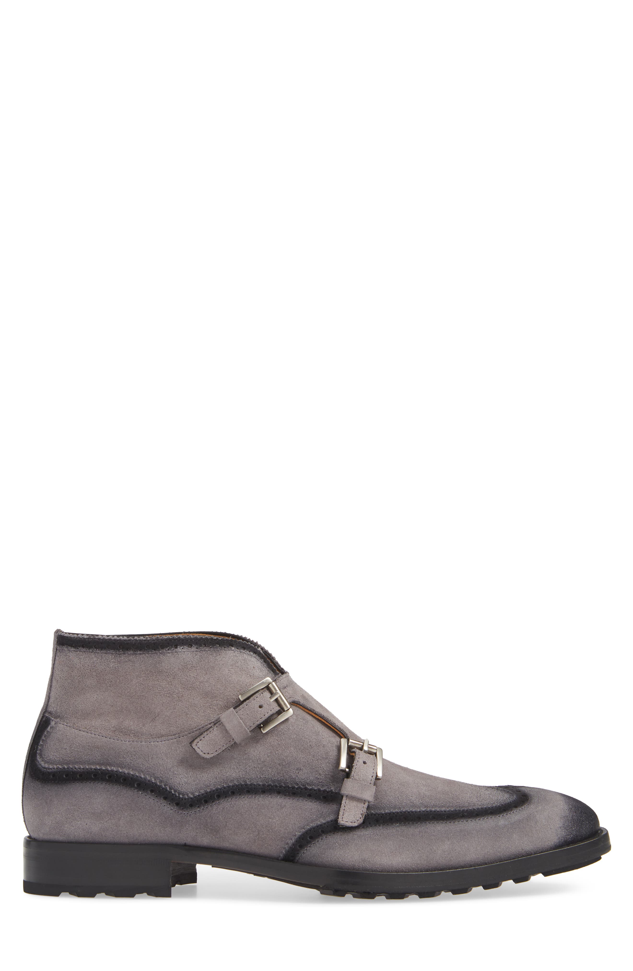 Mezlan Munoz Double Monk Strap Boot, Alternate, color, 