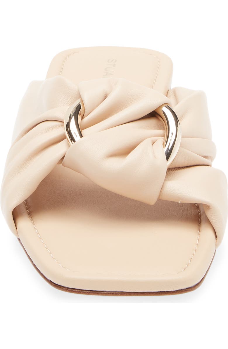 Stuart Weitzman Cece Slide Sandal, Alternate, color, Barely Beige