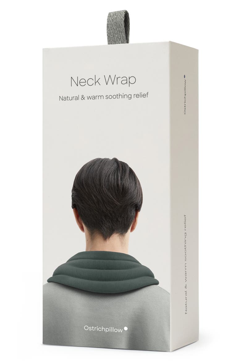 Heatable Neck Wrap, Alternate, color, FOREST GREEN