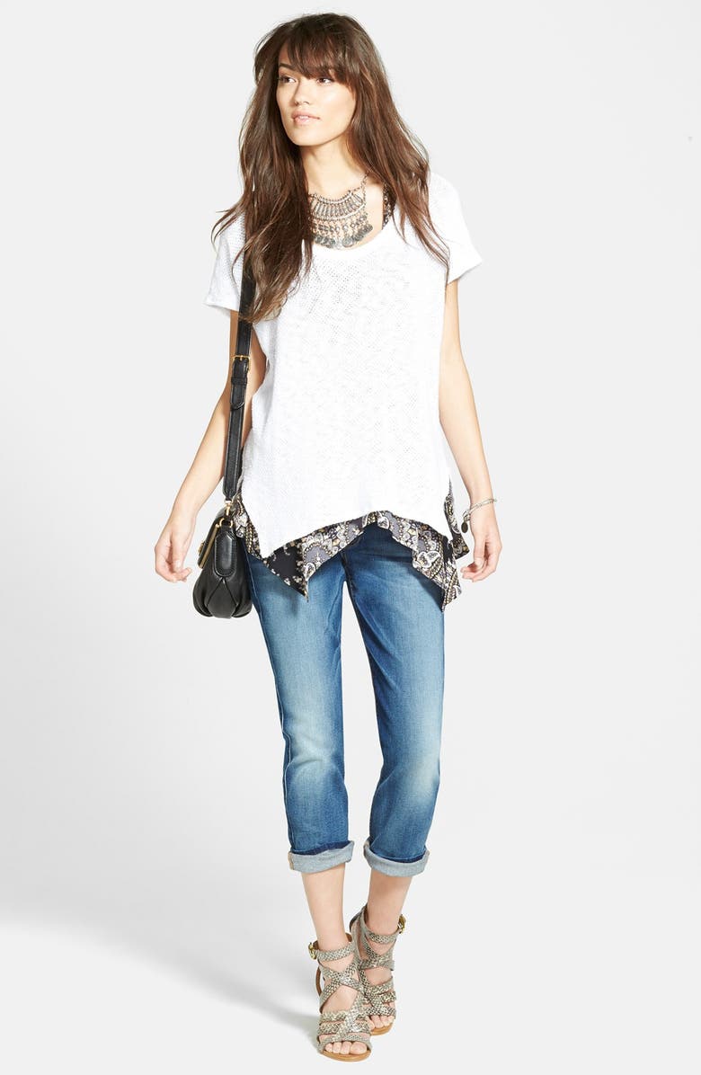 7 For All Mankind <sup>®</sup> 'Josefina' Mid Rise Boyfriend Jeans, Alternate, color, 