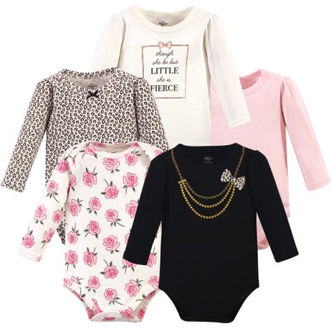 Essential 5-Pack Long-Sleeve Bodysuits