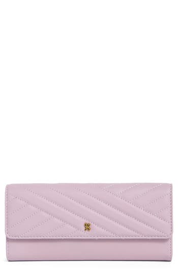 Hobo Jill Large Trifold Wallet In Purple