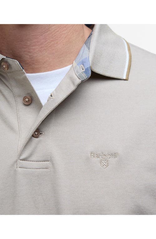 Shop Barbour Heydon Performance Polo In Military Brown