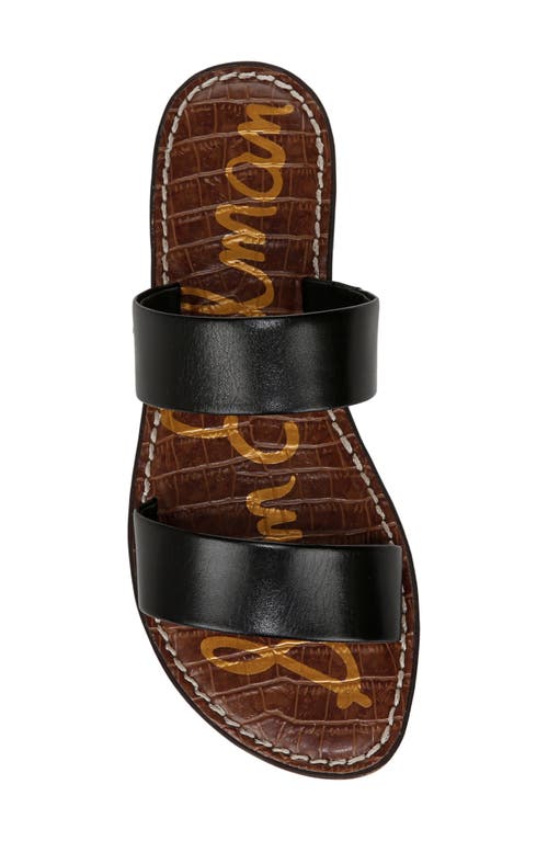 Sam Edelman Haydee Womens Padded Insole Slide Sandals In Black