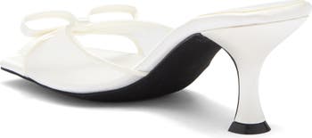 Sweet On U Kitten Heel Slide Sandal