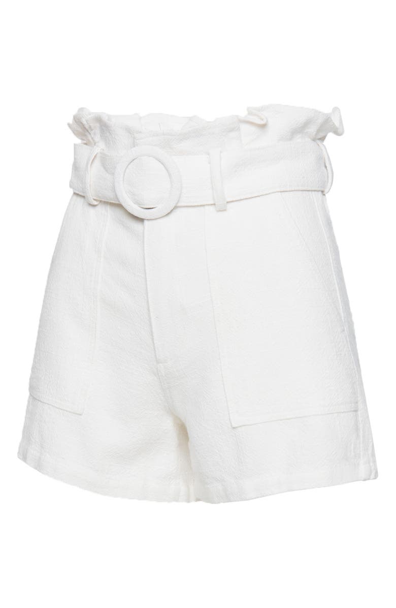 BLANKNYC Paperbag Waist Shorts, Alternate, color,