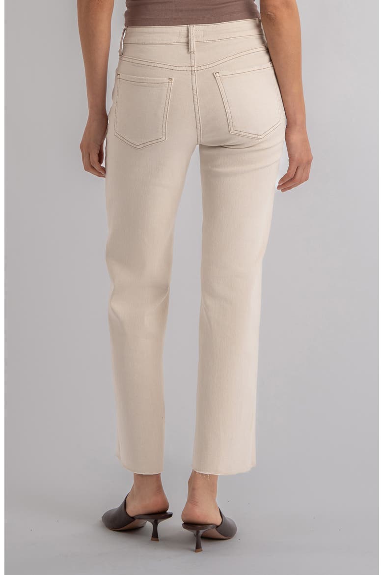 High Rise Wide Leg Jeans, Alternate, color, ECRU