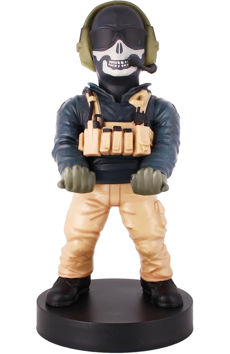 Exquisite Gaming Call of Duty Lt. Simon "Ghost" Riley Mobile Phone & Gaming Controller Holder, Main, color, Multicolored